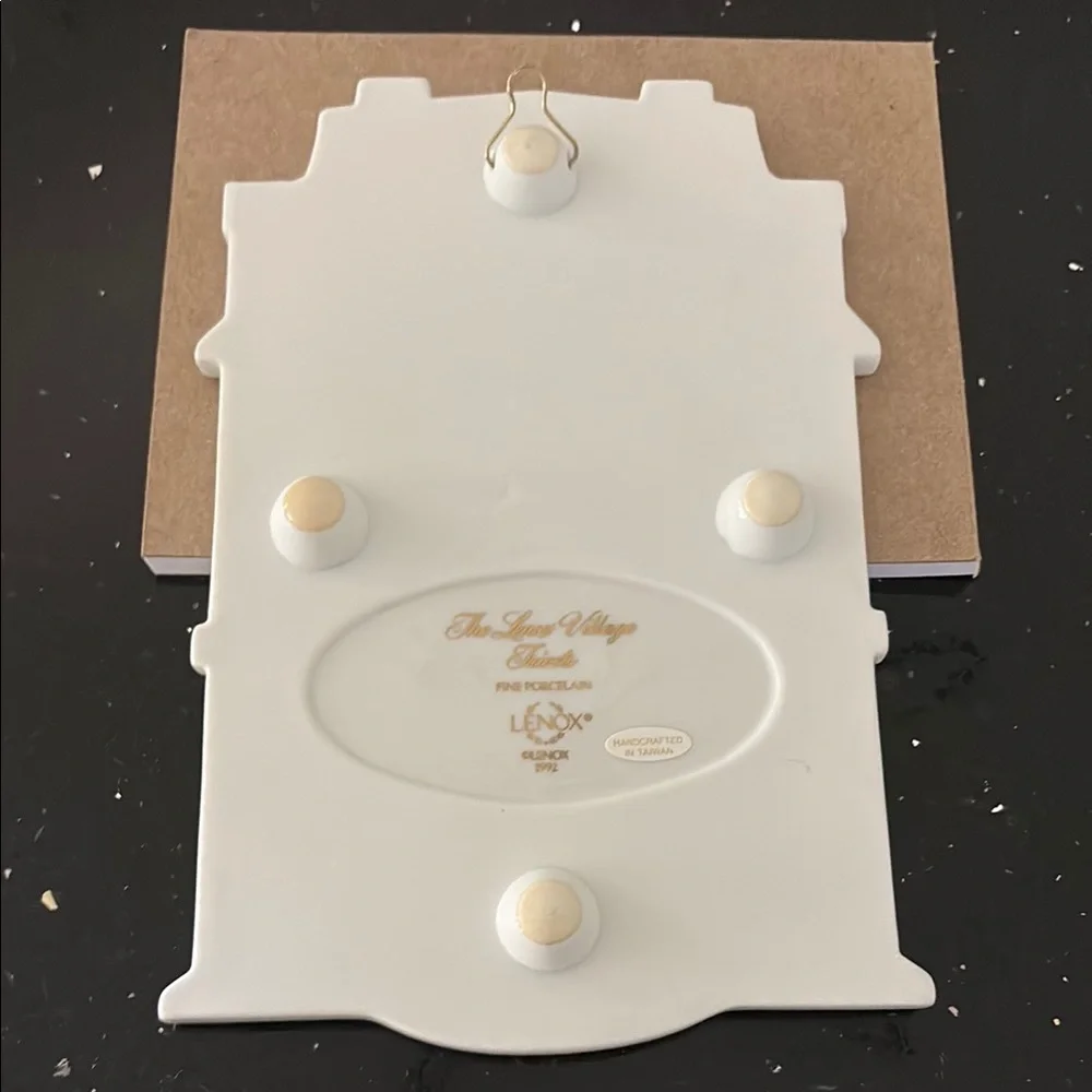 SET/4 Lenox Spice Village Vintage c1992 Porcelain Trivets Cottagecore Victorian - Picture 3 of 11